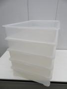 H866◆サンコー◆プラスチック製番重5枚セット ばんじゅうA