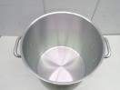 H1023未使用◆TKG◆アルミ製寸胴鍋(蓋付)