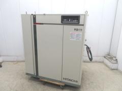 H1016◆日立 2021年◆小型空気圧縮機 無給油式 POD-11MNB5V 3相200V50Hz