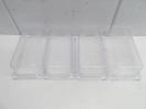 J1009◆CAMBRO◆1/3フードパン+ドレンシェルフ(クリア)4個セット(蓋付)34CW