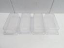 J1010◆CAMBRO◆1/3フードパン(クリア)4個セット(蓋付)34CW