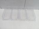 J1011◆CAMBRO◆1/3フードパン(クリア)4個セット(蓋付)34CW