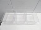 J1015◆CAMBRO◆1/2フードパン+ドレンシェルフ(クリア)4個セット(蓋付)26CW
