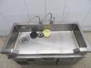 H1131◆ホシザキ 2024年◆舟形シンク付冷蔵コールドテーブル RW-120SNCG-ML