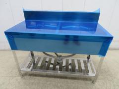 J1043◆ヨコタ◆ステンレス製2槽シンク