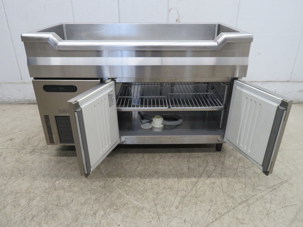 Fukushima】 フクシマ 舟形 シンク付き 台下冷蔵庫 コールドテーブル