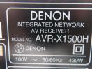 J1242◆DENON◆7chディスクリート・パワーアンプAVR-X1500H 100V