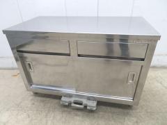 H1305◆タニコー◆ステンレス製引出付調理台