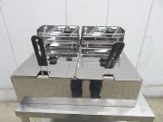 J1272◆業務用◆電気2槽フライヤー