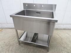 H1332◆ステンレス製◆1槽シンク