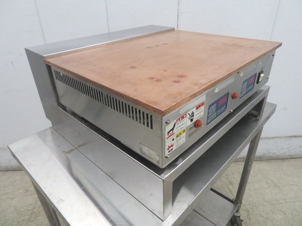 PCG-600 パンケーキグリドル ニチワ電機 幅600 奥行450 : 業務用