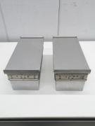 F1784◆製パン用品◆食パン型1斤用2連結(蓋付)2個セット