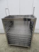 H1388◆業務用◆ドーナツフライヤー用ラック(キャスター付)