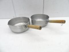 H1609◆アルミ製◆雪平鍋2個セット
