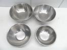 H1613◆ステンレス製◆ボウル4個セット