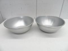 H1617◆アルミ製◆ボウル2個セット