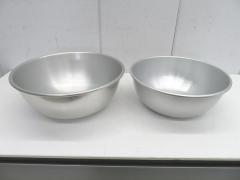 H1619◆アルミ製◆ボウル2個セット
