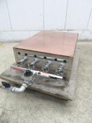 H1539◆アラハタ◆卓上 一文字火床ガス式 大型(ガス温調バルブ付) 尺5×2尺