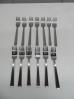 H1414◆ステンレス製◆フォーク13本セット