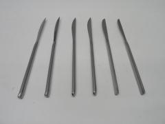 H1416◆ステンレス製◆テーブルナイフ7本セット