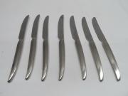 H1417◆ステンレス製◆テーブルナイフ7本セット