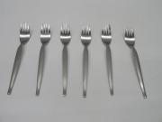 H1418◆ステンレス製◆フォーク6本セット