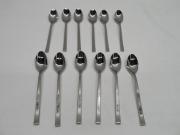 H1419◆ステンレス製◆コーヒースプーン12本セット