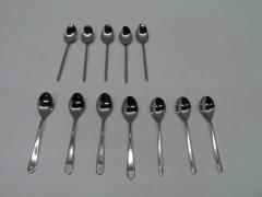 H1420◆ステンレス製◆ティースプーン12本セット