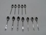 H1420◆ステンレス製◆ティースプーン12本セット