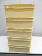 E1738◆サンコー◆プラスチック製番重5個セット 大型ばんじゅうA-3