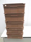 E1741◆サンコー◆プラスチック製番重5個セット 大型ばんじゅうA-3